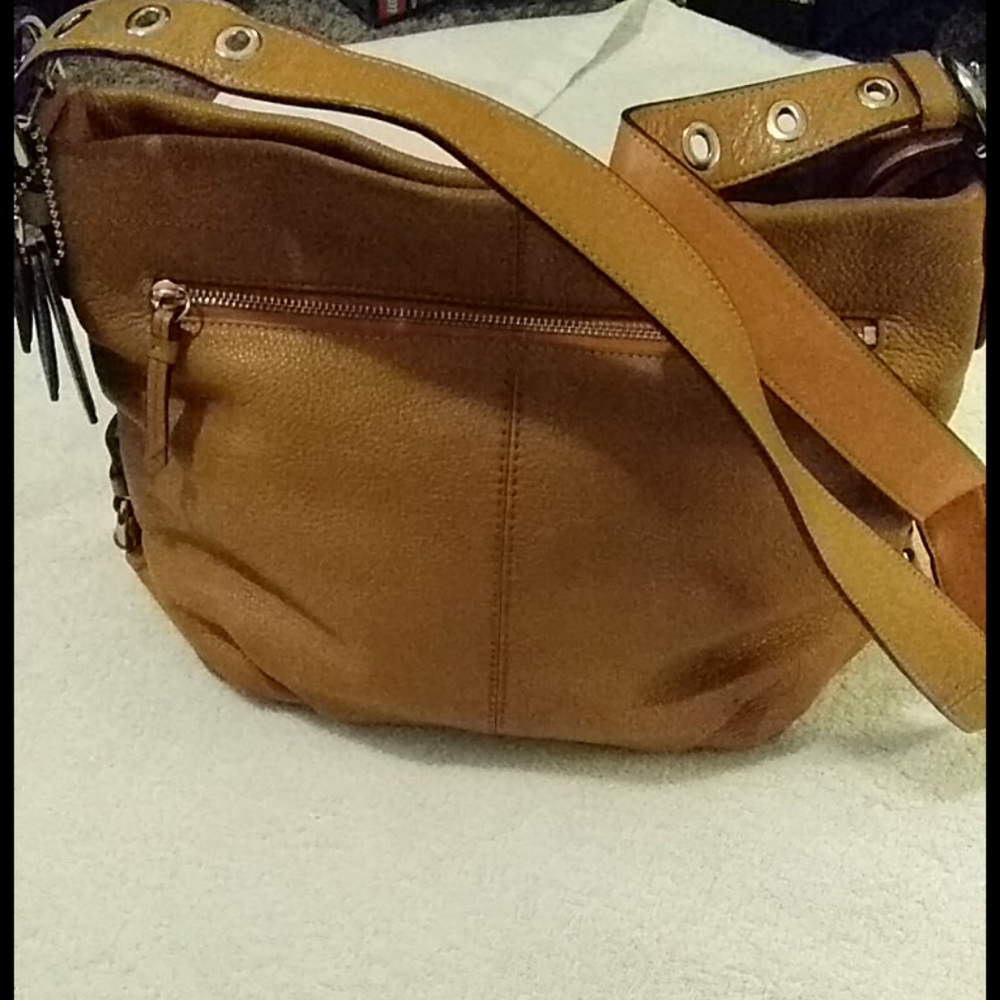 Coach Hobo Sachet Large Handbag Brown